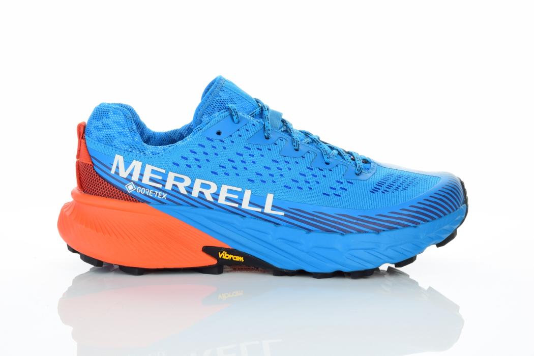 Merrell AGILITY PEAK 5 GTX, moški trail tekaški copati, modra | Intersport