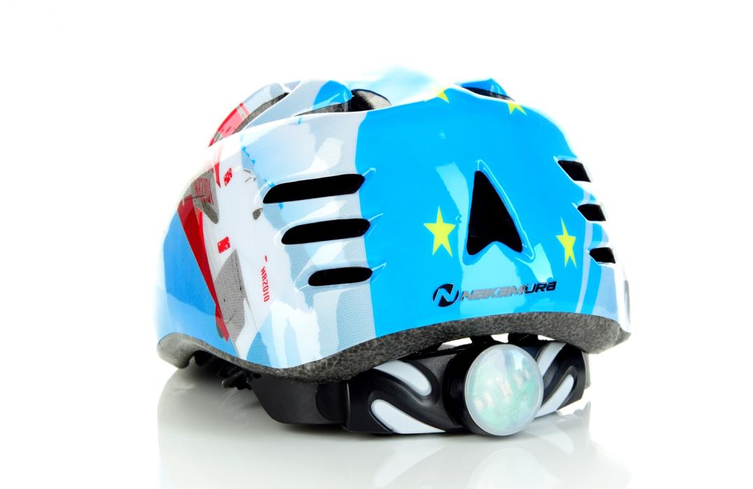 Nakamura MV 7, otroška kolesarska čelada, modra | Intersport