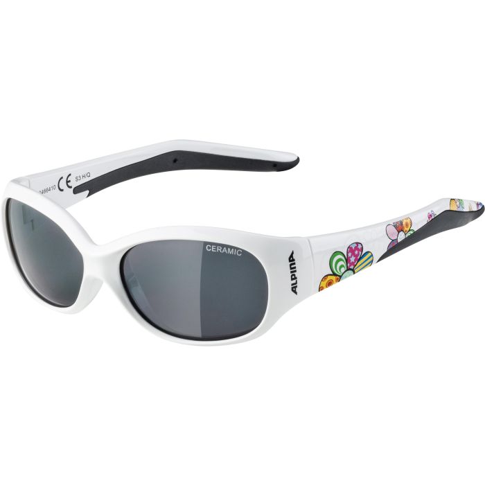 Alpina FLEXXY KIDS, otroška sončna očala, bela | Intersport