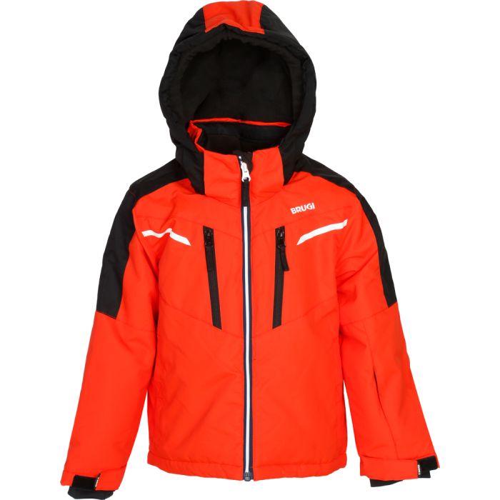 Brugi YS1T, otroška smučarska jakna, oranžna | Intersport