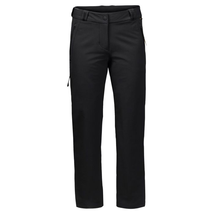 Jack Wolfskin ACTIVATE THERMIC PANTS W, ženske pohodne hlače, črna |  Intersport