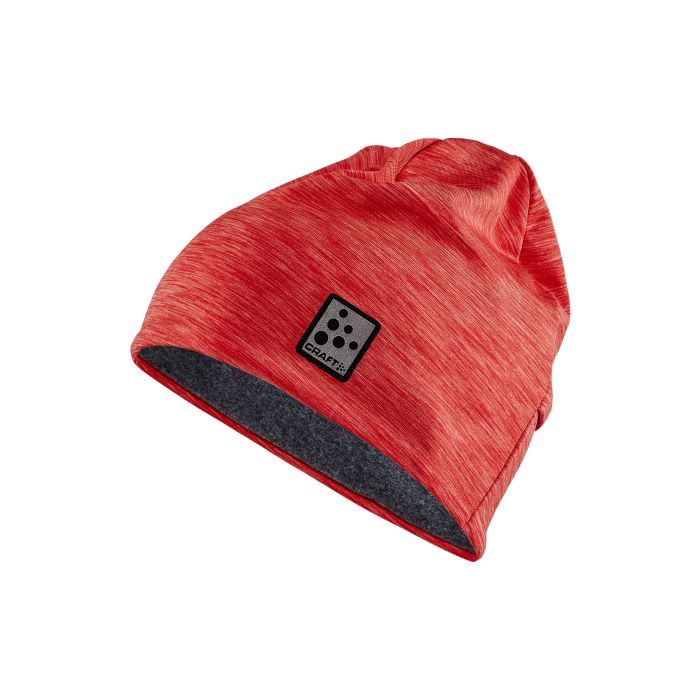 Craft MICROFLEECE PONYTAIL HAT, moška kapa, rdeča | Intersport