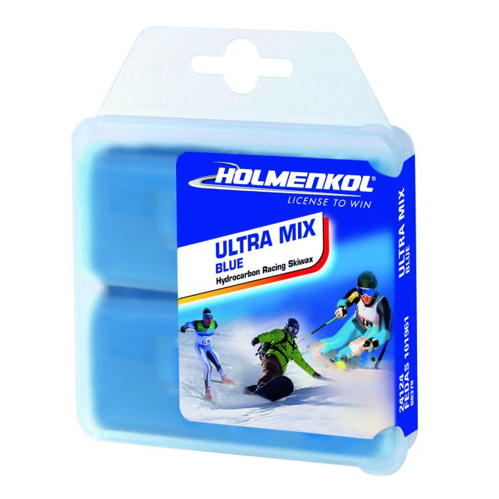 Holmenkol ULTRAMIX BLUE (2X35G), vosek za smuči, modra | Intersport