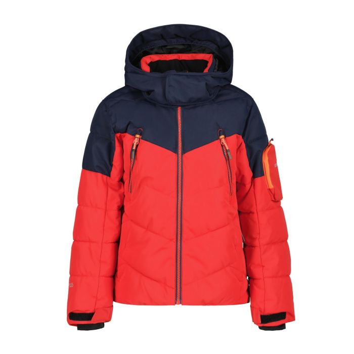 Icepeak LEBUS JR, otroška smučarska jakna, rdeča | Intersport