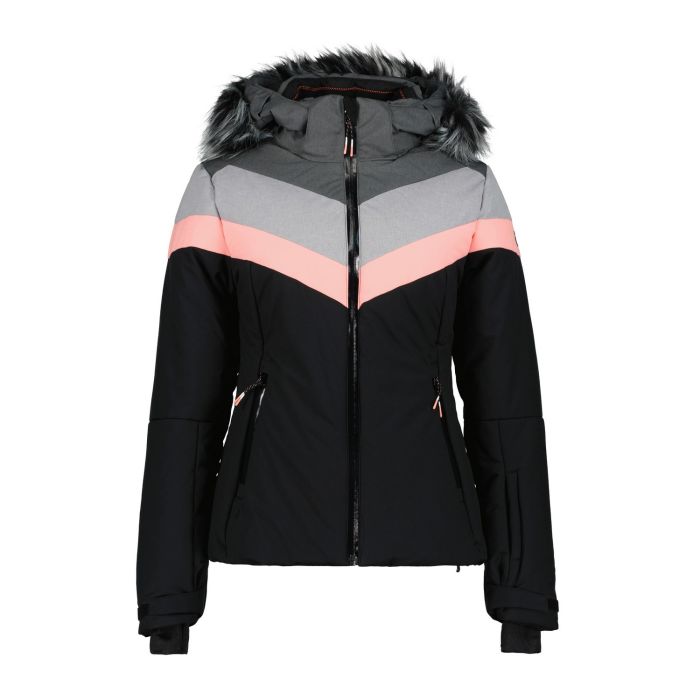 Icepeak ELECTRA, ženska smučarska jakna, črna | Intersport