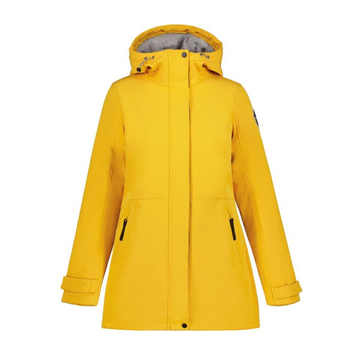 Icepeak APLINGTON, ženska jakna, rumena | Intersport