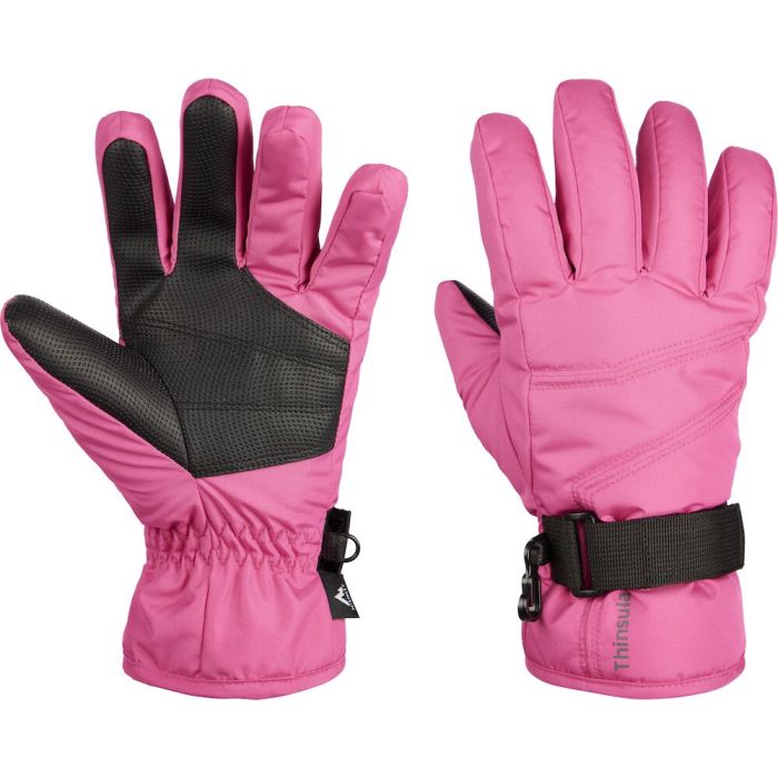 McKinley RONN II JRS, otroške smučarske rokavice, roza | Intersport