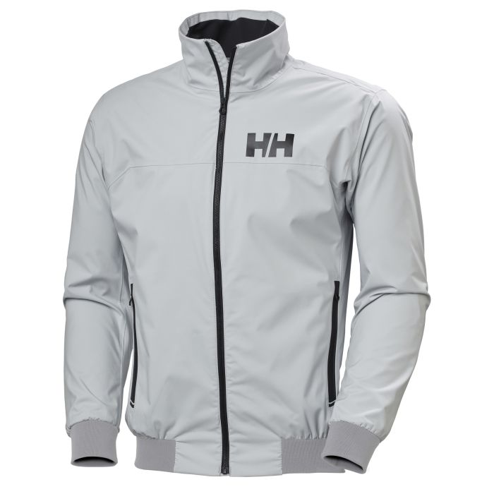 Helly Hansen HP RACING WIND JACKET, moška jakna, siva | Intersport