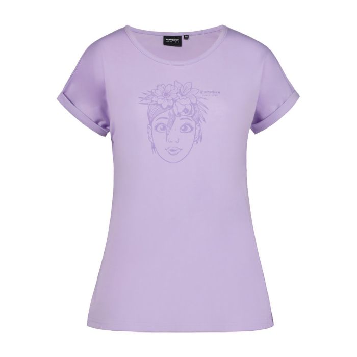 Icepeak ANVIS, ženska majica, vijolična | Intersport