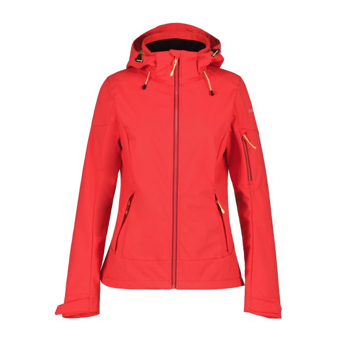 Icepeak BATHGATE, ženska pohodna jakna, rdeča | Intersport
