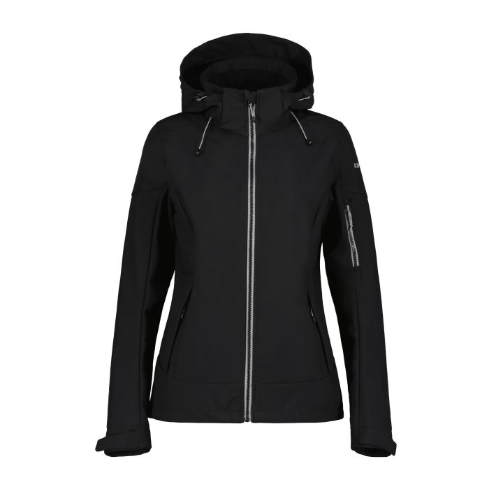Icepeak BATHGATE, ženska pohodna jakna, črna | Intersport