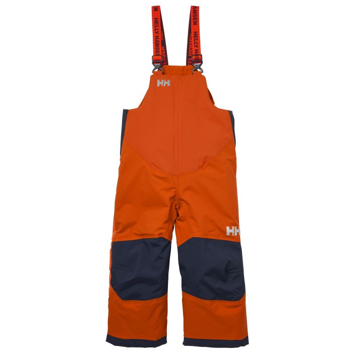 Helly Hansen K RIDER 2 INS BIB, otroške smučarske hlače, oranžna |  Intersport