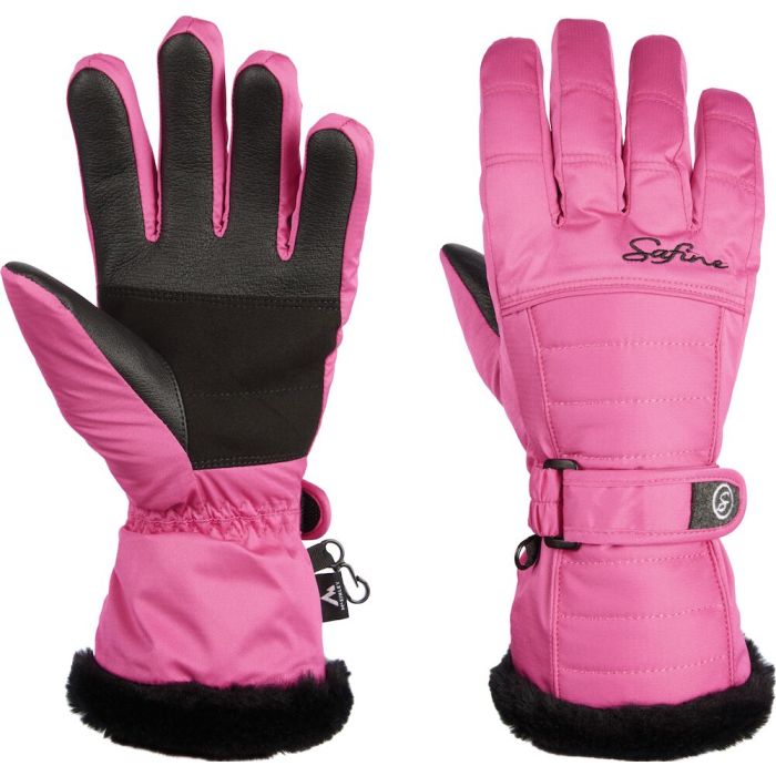 McKinley BLAIR II WMS, ženske smučarske rokavice, roza | Intersport