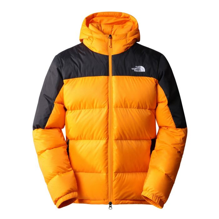 The North Face M DIABLO DOWN HOODIE, moška pohodna jakna, oranžna |  Intersport
