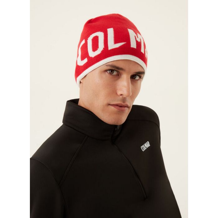 Colmar WOOL CAPS, moška smučarska kapa, rdeča | Intersport