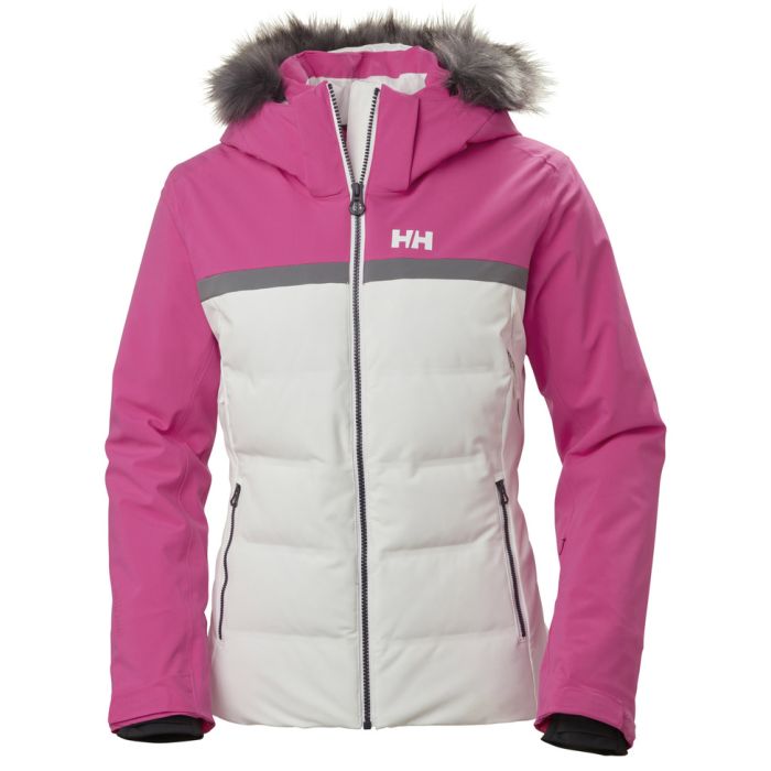 Helly Hansen W POWDERSTAR JACKET, ženska smučarska jakna, roza | Intersport