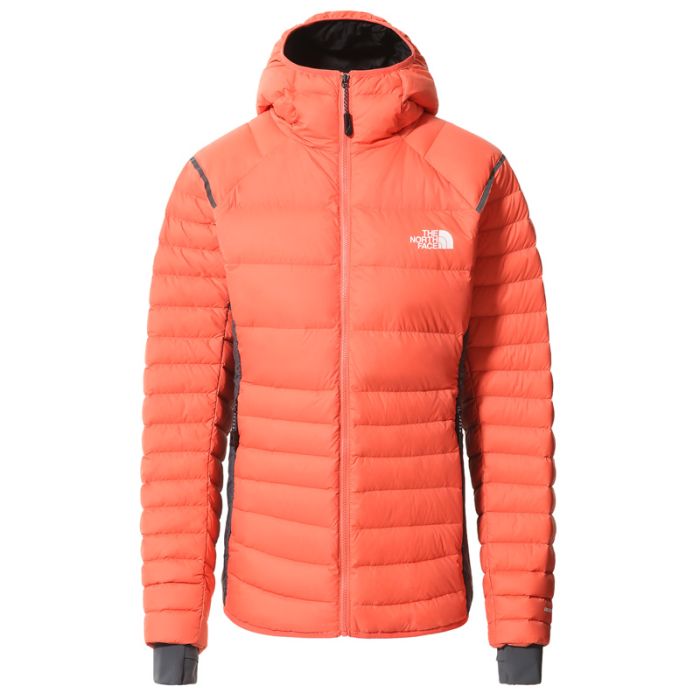 The North Face W STOUR DOWN, ženska pohodna jakna, oranžna | Intersport