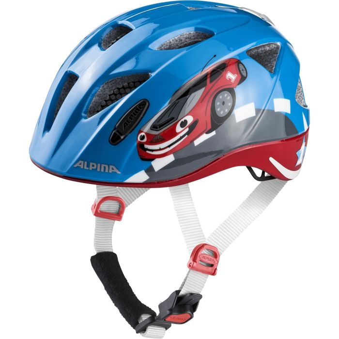Alpina XIMO FLASH, otroška kolesarska čelada, modra | Intersport