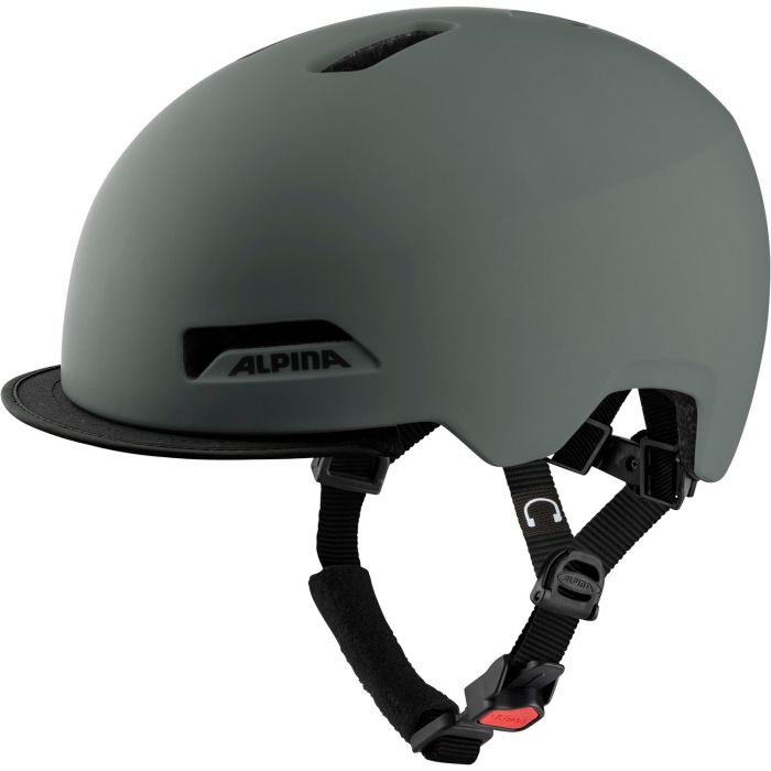 Alpina BROOKLYN, kolesarska čelada, siva | Intersport