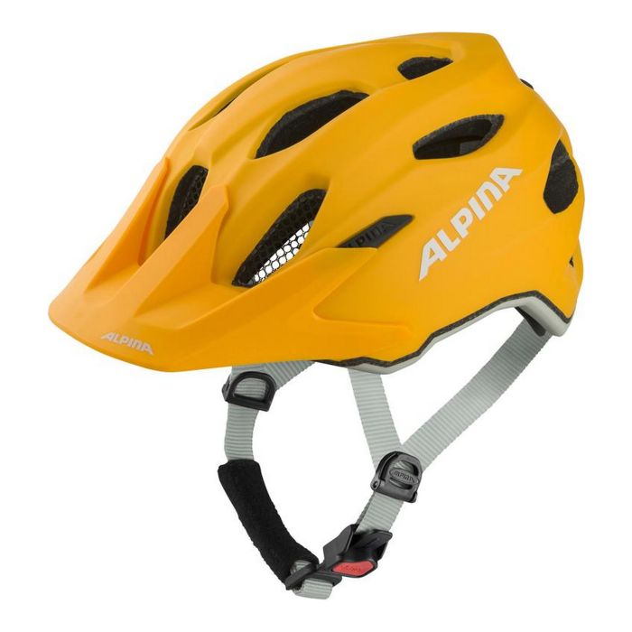 Alpina CARAPAX JR, otroška kolesarska čelada, oranžna | Intersport