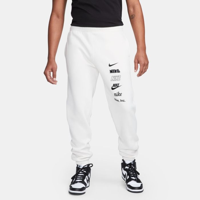 Nike M NK CLUB+ BB CF PANT MLOGO, moške hlače, bela | Intersport