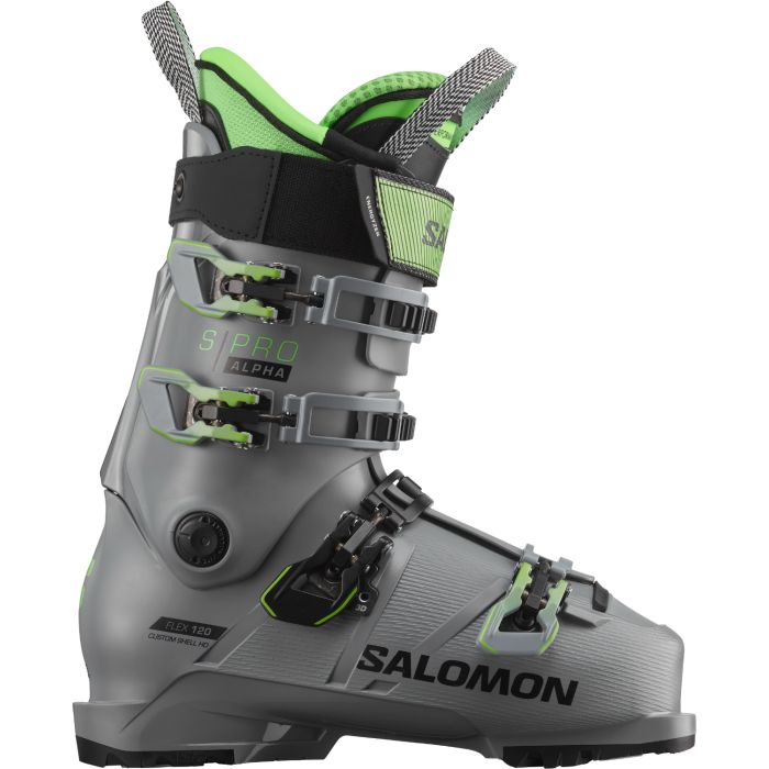 Salomon S/PRO ALPHA 120, moški smučarski čevlji, zelena | Intersport