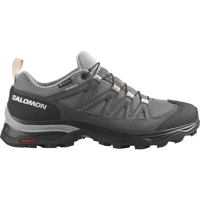 Salomon X WARD LEATHER GTX W, pohodni čevlji, siva | Intersport