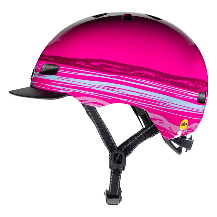 Nutcase STREET MIPS, kolesarska čelada, roza | Intersport