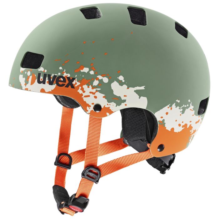 Uvex KID 3 CC, otroška kolesarska čelada, zelena | Intersport