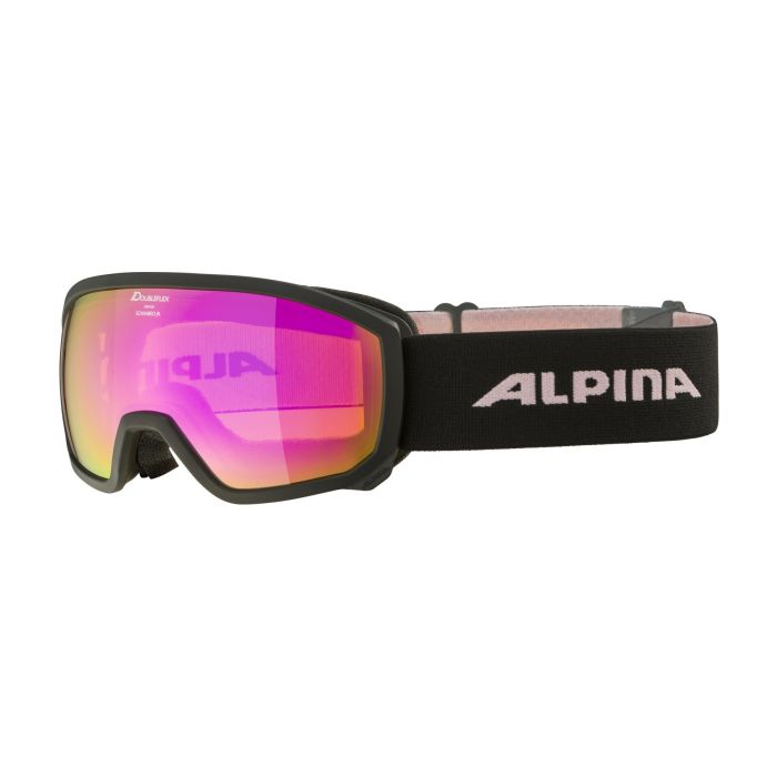 Alpina SCARABEO JR Q-LITE, otroška smučarska očala, črna | Intersport