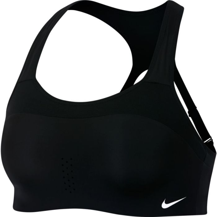Nike ALPHA WO HIGH SPORTS BRA, ženski športni nedrček, črna | Intersport