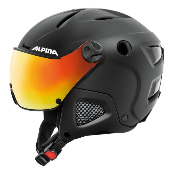 Alpina ATTELAS VIS QVM, smučarska čelada, črna | Intersport