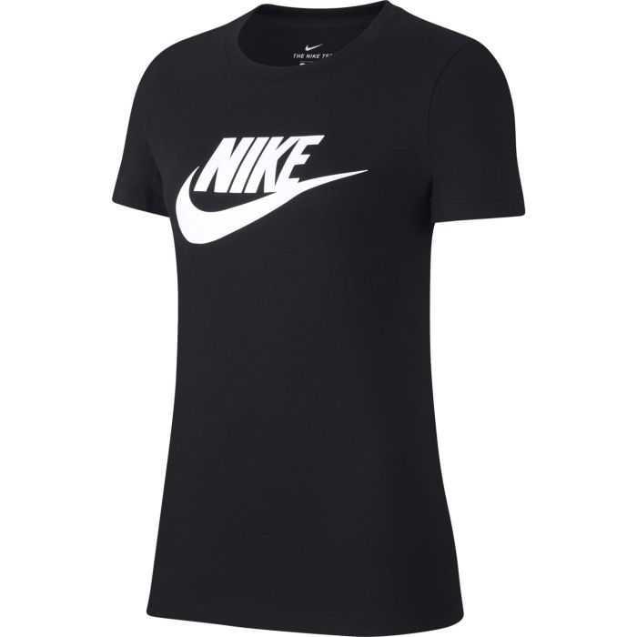 Nike W NSW TEE ESSNTL ICON FUTUR, ženska majica, črna | Intersport