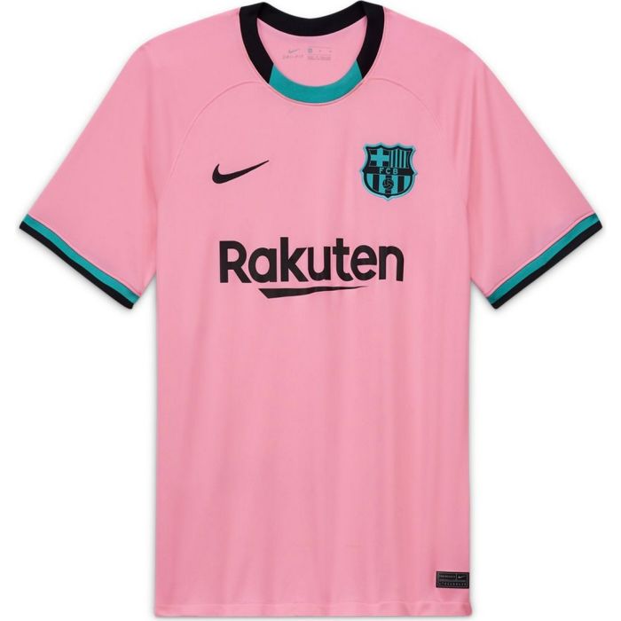 Nike FCB M NK BRT STAD JSY SS 3R, moški nogometni dres, roza | Intersport