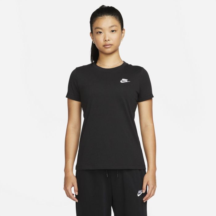 Nike W NSW CLUB TEE, ženska majica, črna | Intersport
