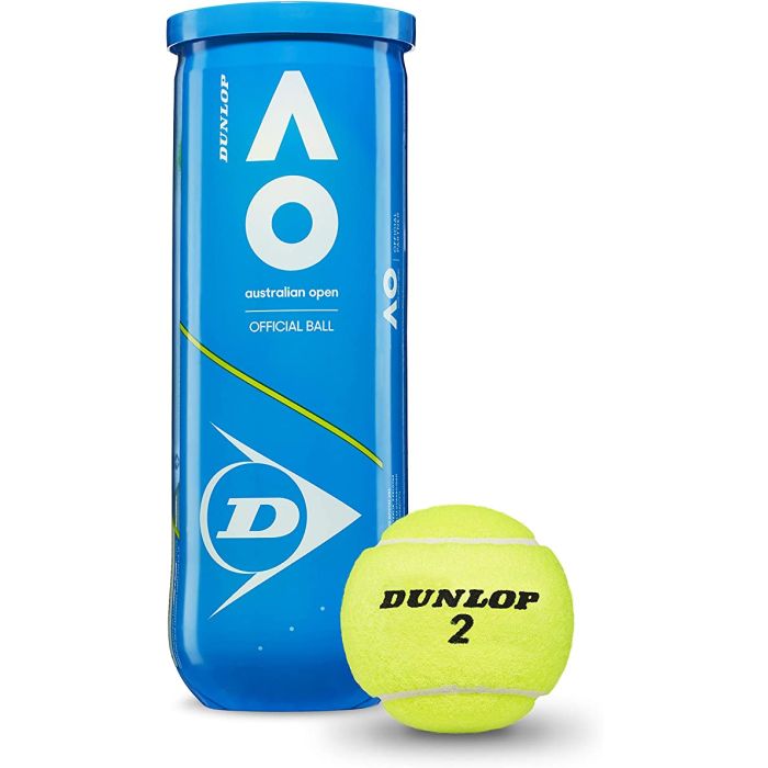 Dunlop AUSTRALIAN OPEN 3/1, žoga za tenis, rumena | Intersport