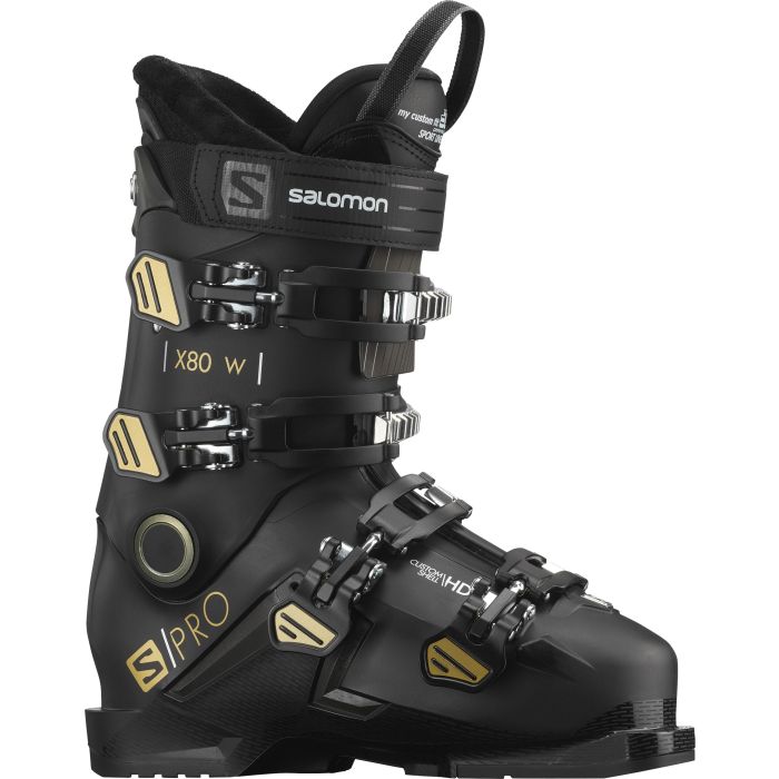 Salomon S/PRO X80 W CS GW, ženski smučarski čevlji, črna | Intersport