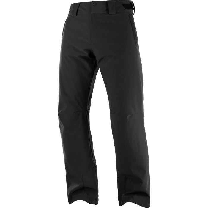 Salomon STRIKE PANT M, moške smučarske hlače, črna | Intersport