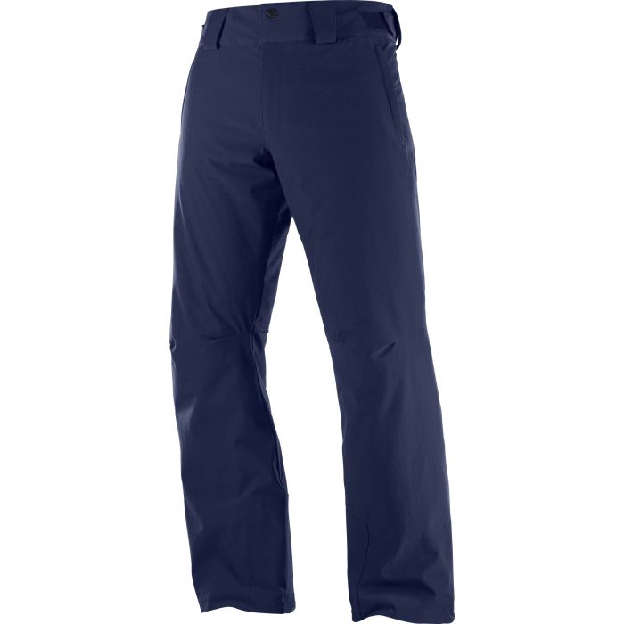Salomon STRIKE PANT M, moške smučarske hlače, modra | Intersport