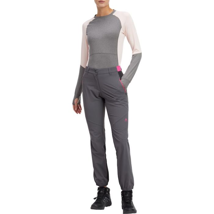 McKinley BRENTON WMS, ženske pohodne hlače, siva | Intersport