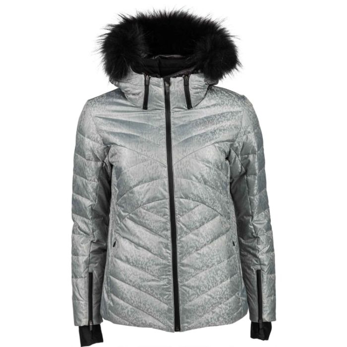 Colmar STARDUST, ženska smučarska jakna, srebrna | Intersport