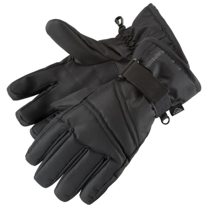 McKinley RONN II JRS, otroške smučarske rokavice, črna | Intersport