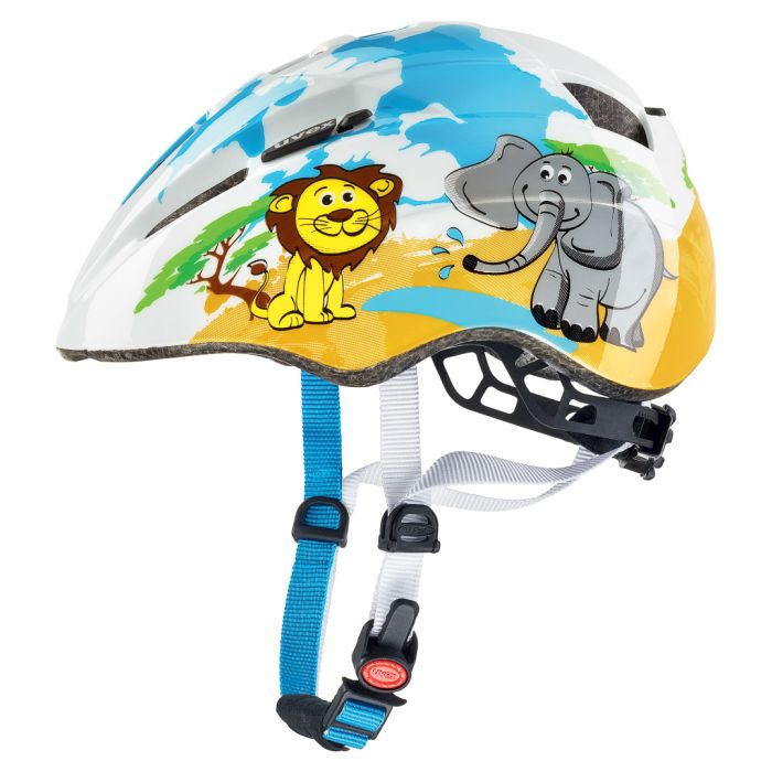 Uvex KID 2, otroška kolesarska čelada, bela | Intersport