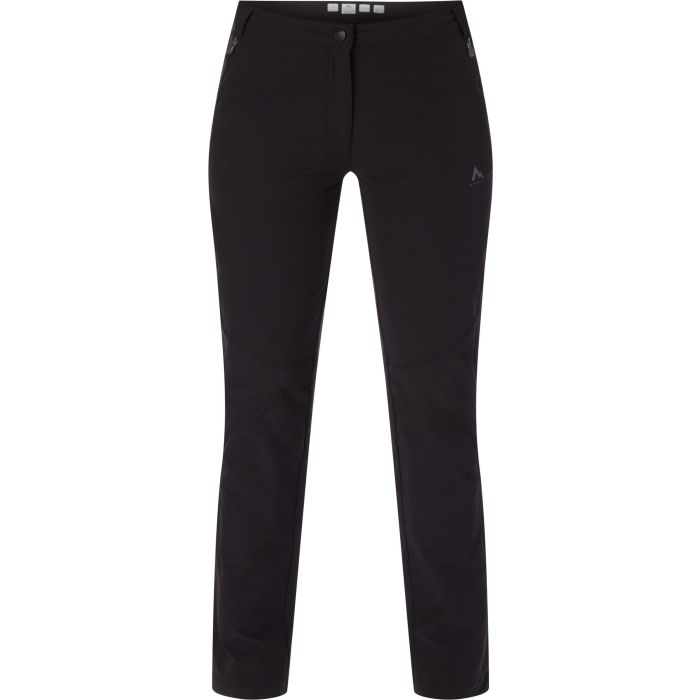McKinley YUBA WMS LNG, ženske pohodne hlače, črna | Intersport