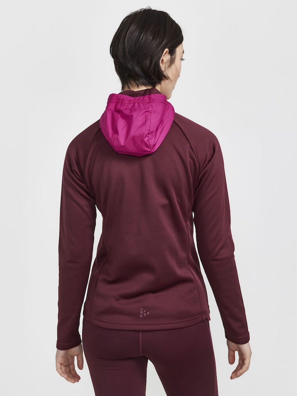 Craft ADV ESSENCE JERSEY HOOD JACKET W, ženska tekaška jakna, vijolična |  Intersport