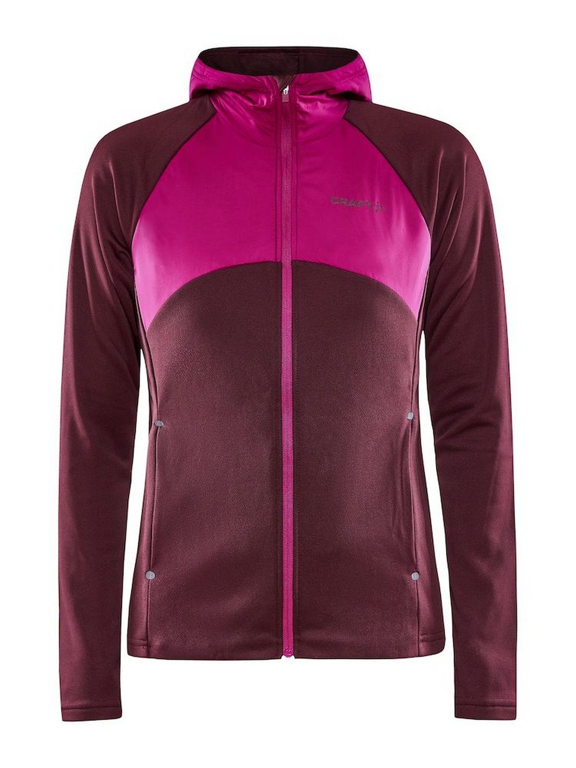 Craft ADV ESSENCE JERSEY HOOD JACKET W, ženska tekaška jakna, vijolična |  Intersport