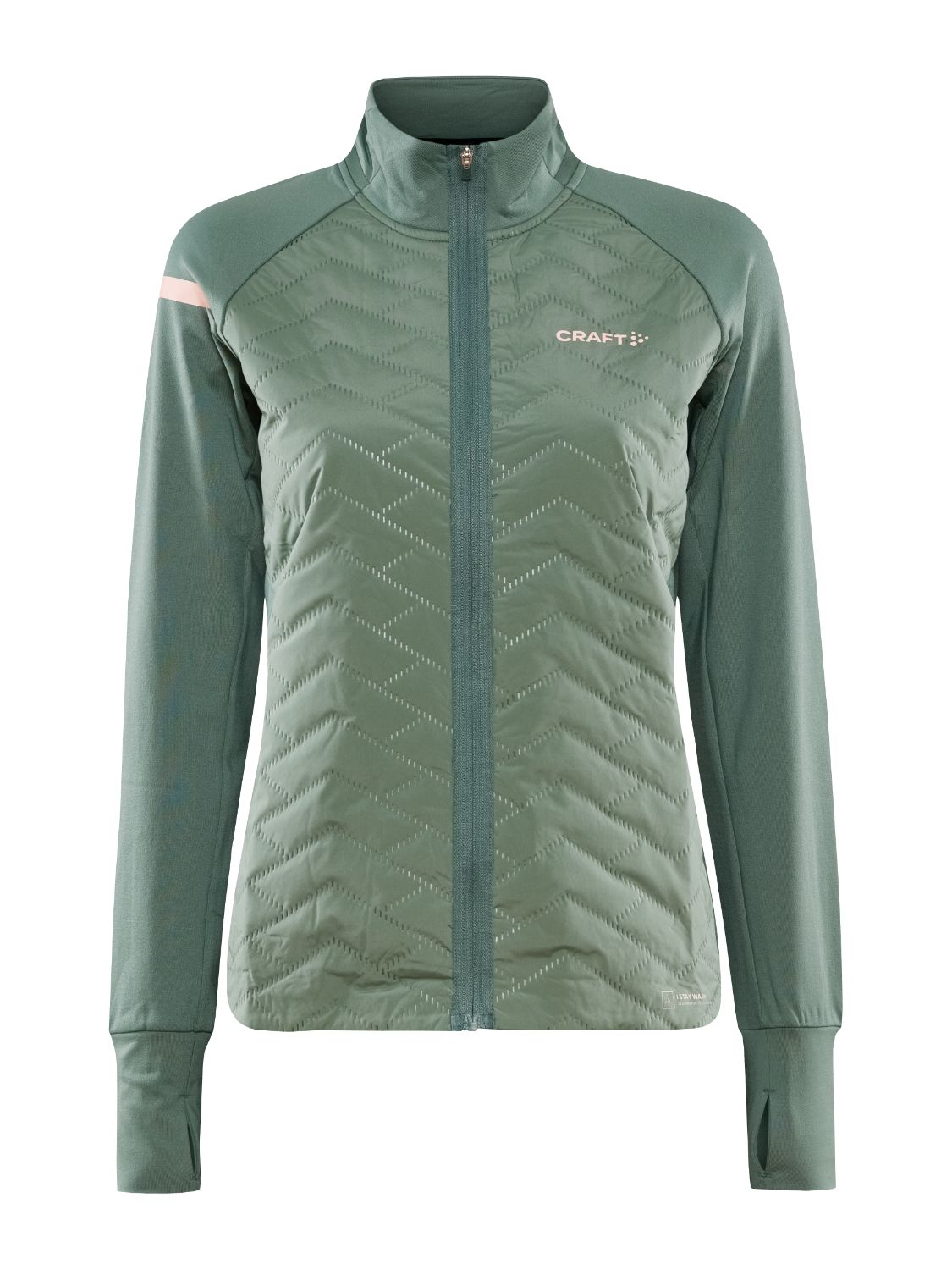 Craft ADV SUBZ JACKET 3 W, ženska tekaška jakna, zelena | Intersport