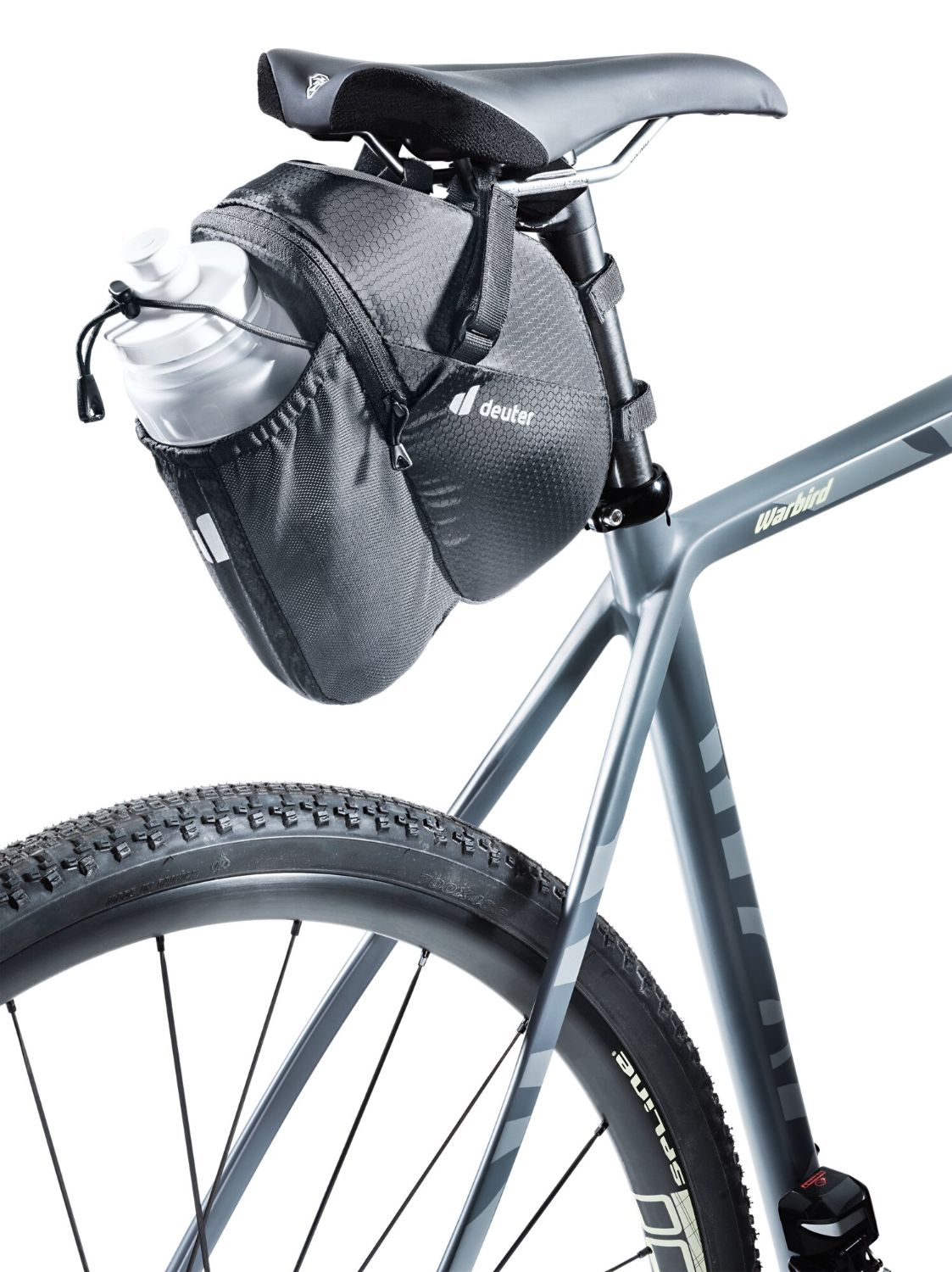 Deuter BIKE BAG 1.2 BOTTLE, kolesarska torba, črna | Intersport