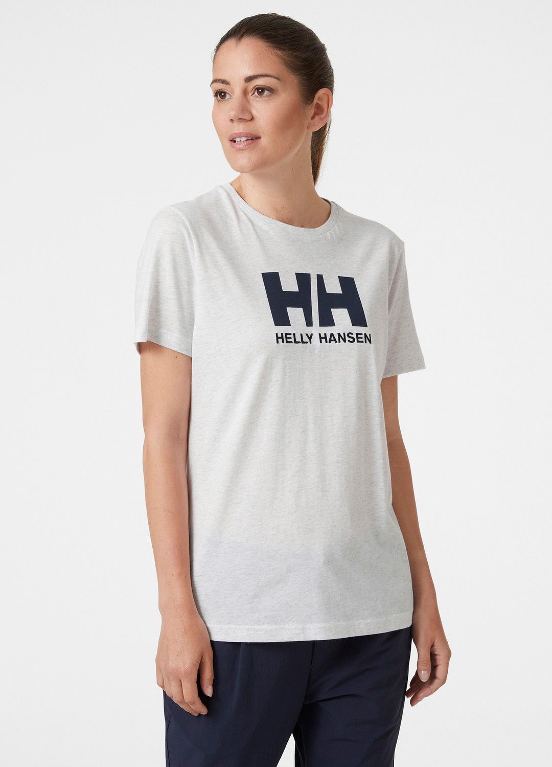 Helly Hansen W HH LOGO T-SHIRT, ženska majica, siva | Intersport