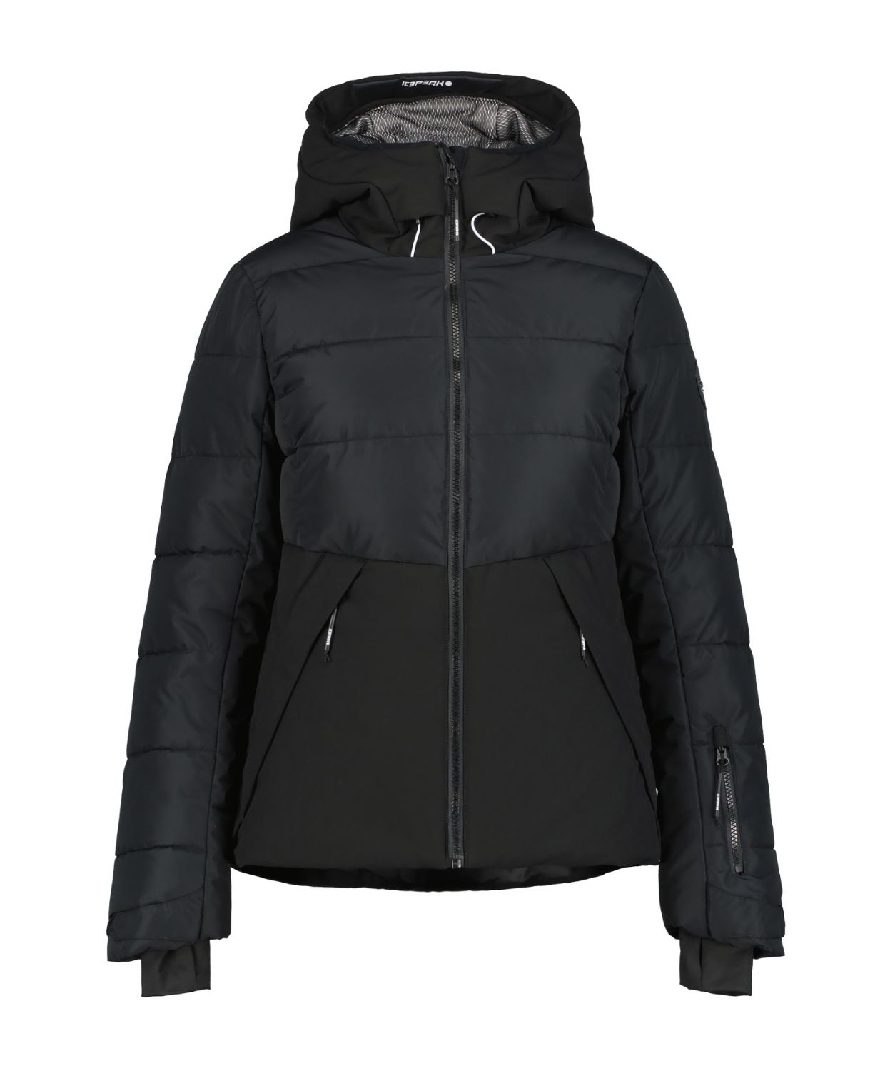 Icepeak EDEN, ženska smučarska jakna, črna | Intersport